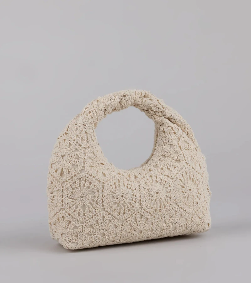 Keeping It Salty Crochet Handbag