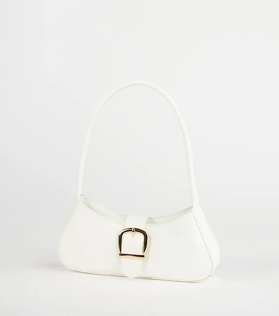 Trendy Girl Buckle Strap Shoulder Bag