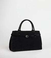 So Elevated Buckle Strap Satchel Bag