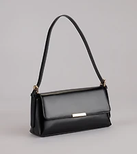 It Girl Vibe Faux Leather Shoulder Bag