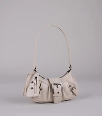 High Rating Buckle Strap Shoulder Bag