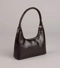Slick Moves Faux Leather Mini Shoulder Bag
