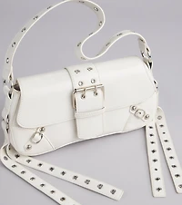 Tough Love Buckle Shoulder Bag