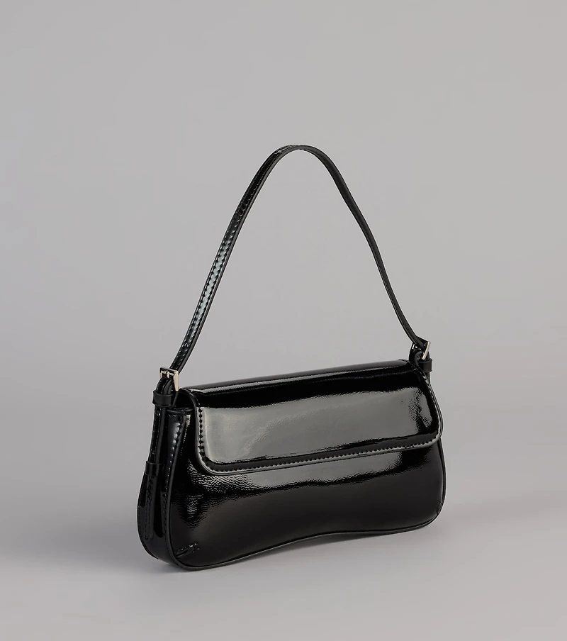 High Gloss Moment Shoulder Bag