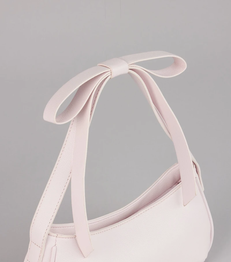 Perfectly Pretty Oversized Bow Shoulder Bag