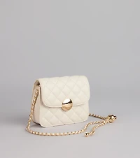 The Polished Quilted Crossbody Bag