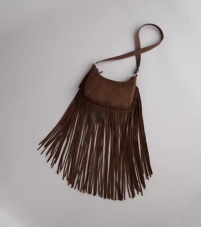 Boho Moves Fringe Crossbody Bag