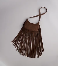 Boho Moves Fringe Crossbody Bag
