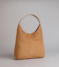 Out And About Faux Suede Tote Bag