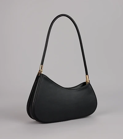 Modern Curve Shoulder Bag