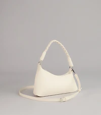 Carried Away Braided Strap Shoulder Bag