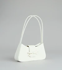 Charm Factor Bow Shoulder Bag