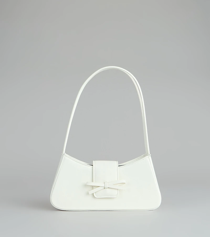 Charm Factor Bow Shoulder Bag