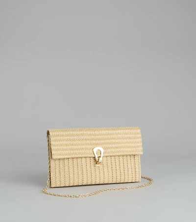 Vacation Mode Straw Clutch