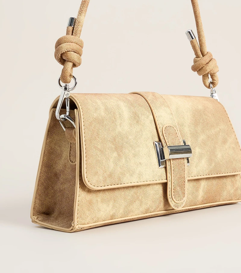 Trendsetter Faux Leather Shoulder Bag