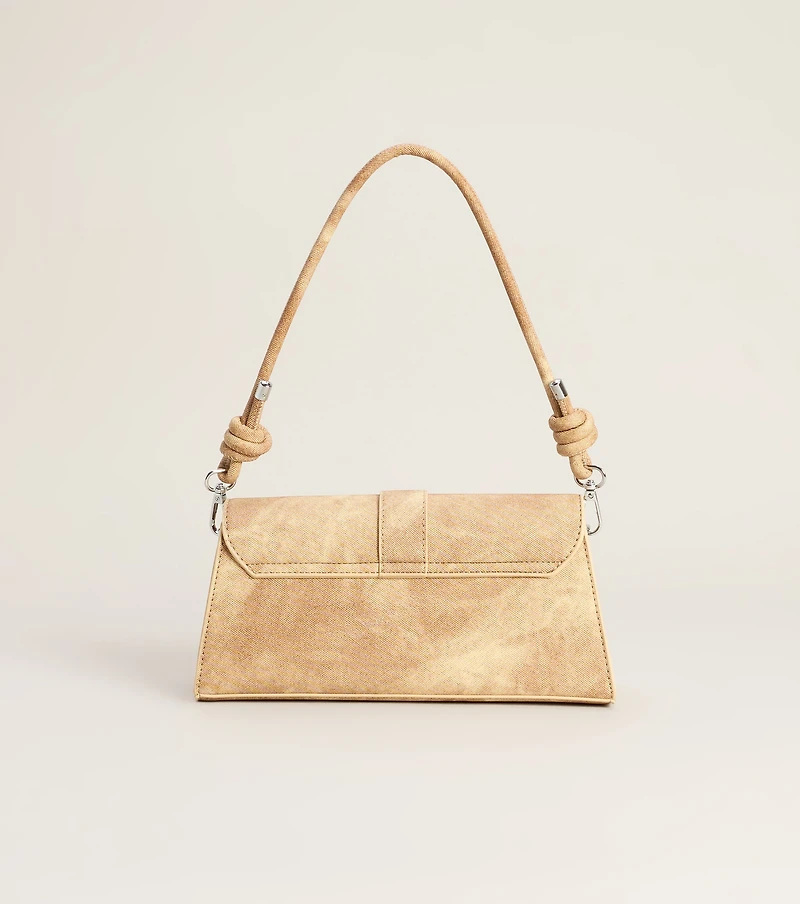 Trendsetter Faux Leather Shoulder Bag