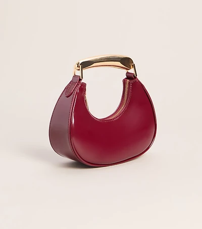 Handle With Flair Patent Mini Handbag