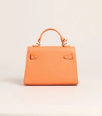 Little Luxe Twist Lock Mini Satchel Bag