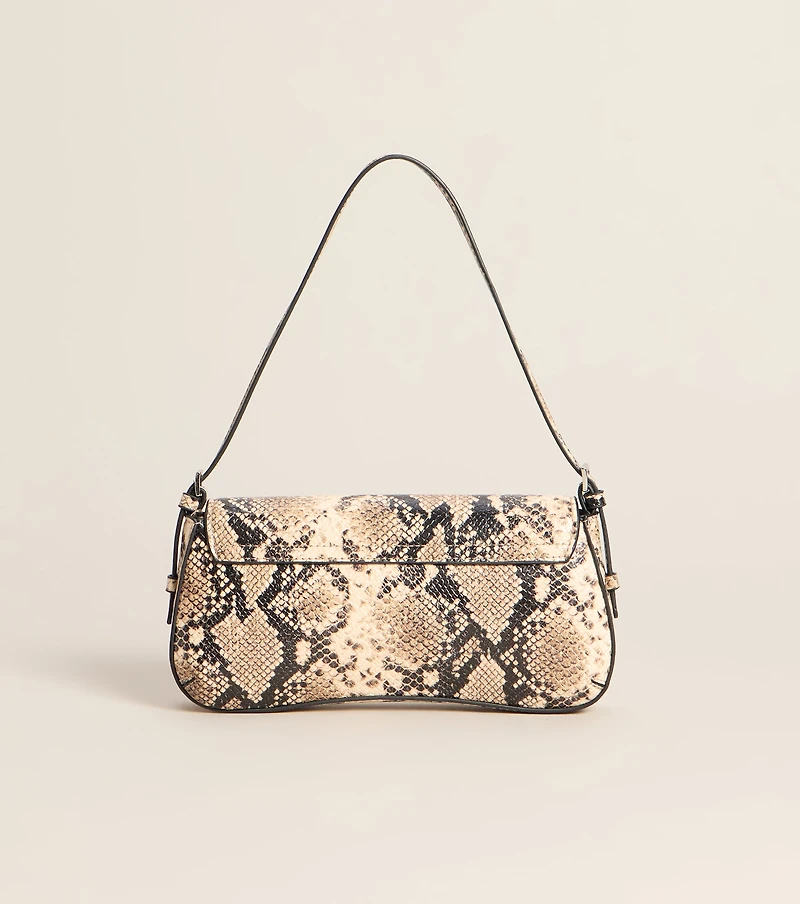 Outfit Maker Snake Print Shoulder Bag