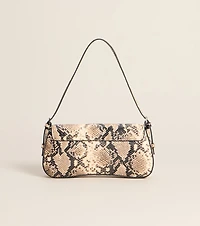 Outfit Maker Snake Print Shoulder Bag