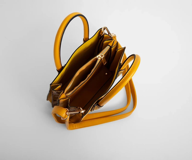 Poised And Chic Satchel
