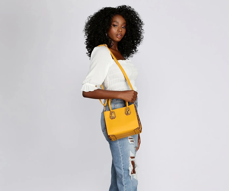 Poised And Chic Satchel
