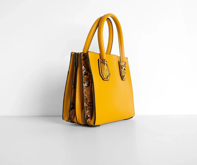 Poised And Chic Satchel