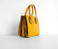 Poised And Chic Satchel