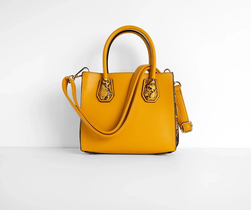 Poised And Chic Satchel