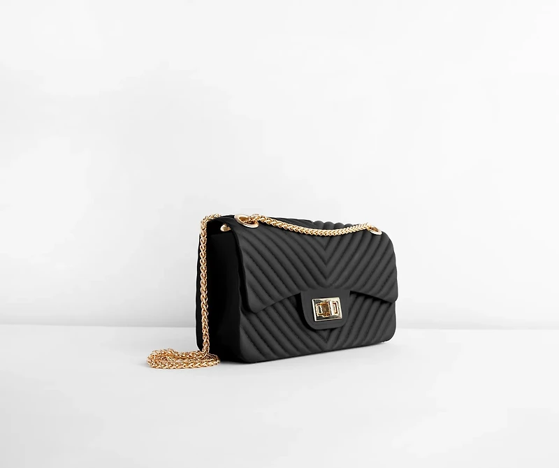 Matte Jelly Cross-Body Purse