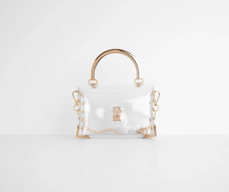 A Clear View Mini Purse