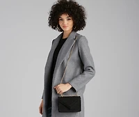 Classic Style Envelope Crossbody Purse