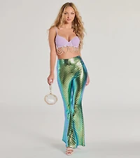 Mystical Mermaid Clear Shell Bag