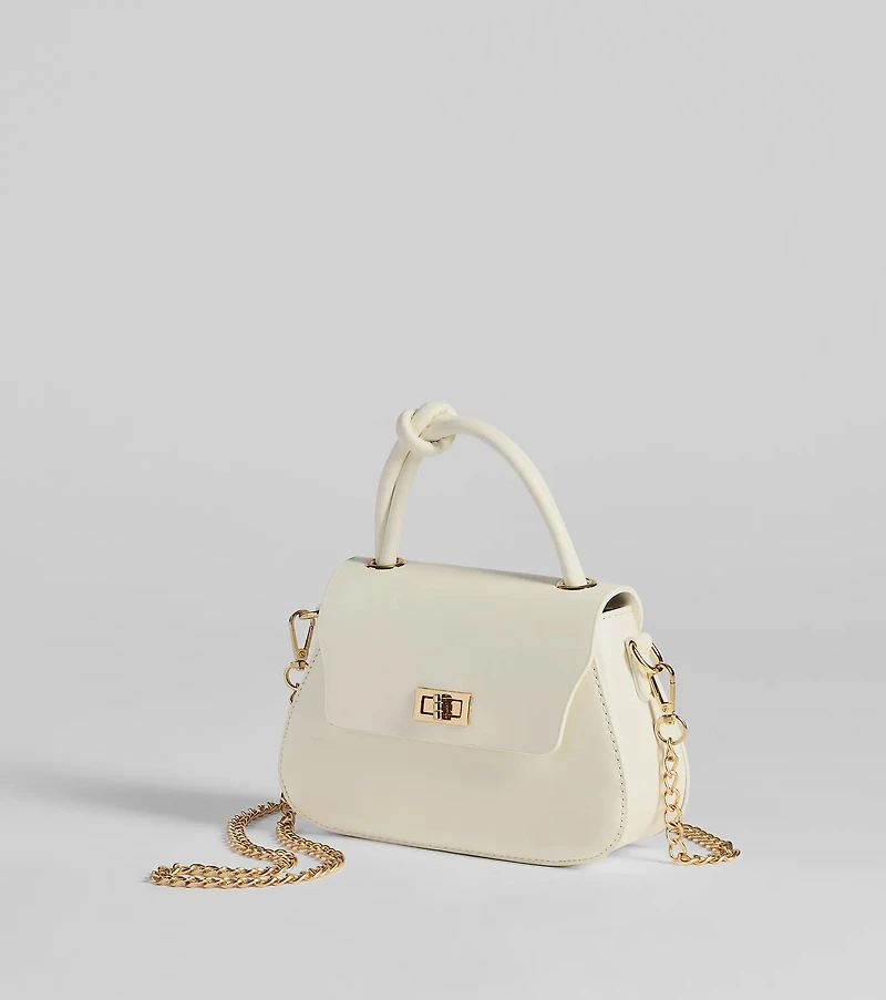 Chic By My Side Faux Leather Mini Bag
