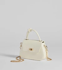 Chic By My Side Faux Leather Mini Bag