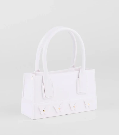 Time To Fly Butterfly Jelly Tote Bag