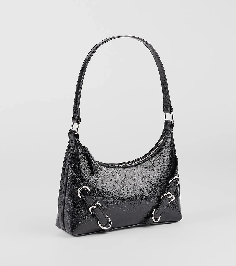 Girl On The Run Buckle Shoulder Bag