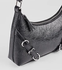 Girl On The Run Buckle Shoulder Bag