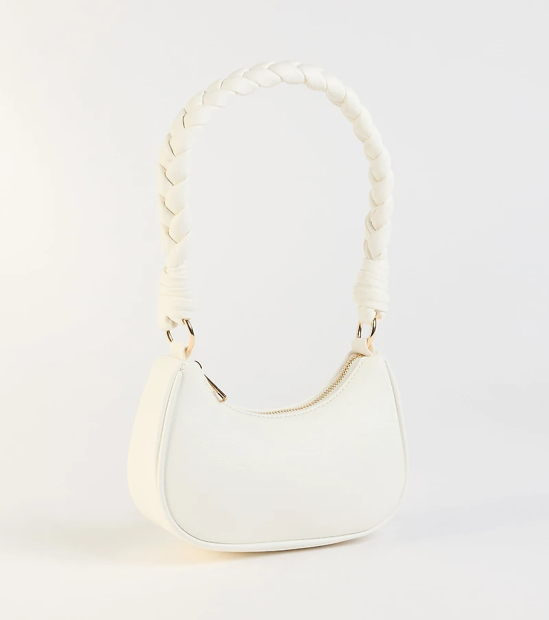 All The Vibes Braided Strap Shoulder Bag