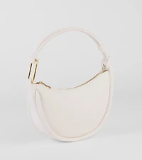 Effortless Chic Faux Leather Shoulder Bag