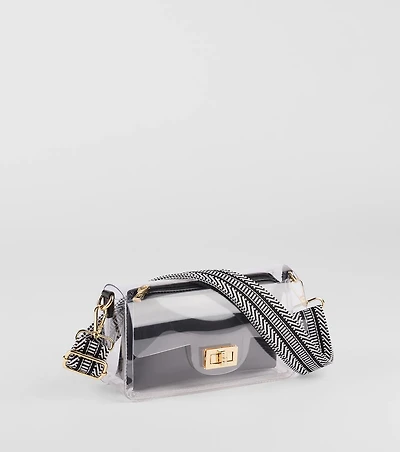 Clearly Trendy Crossbody Bag
