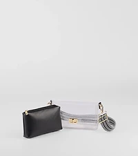 Clearly Trendy Crossbody Bag