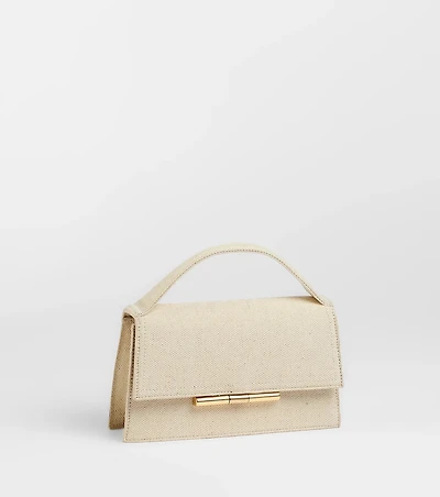 Carry On Top Handle Linen Bag