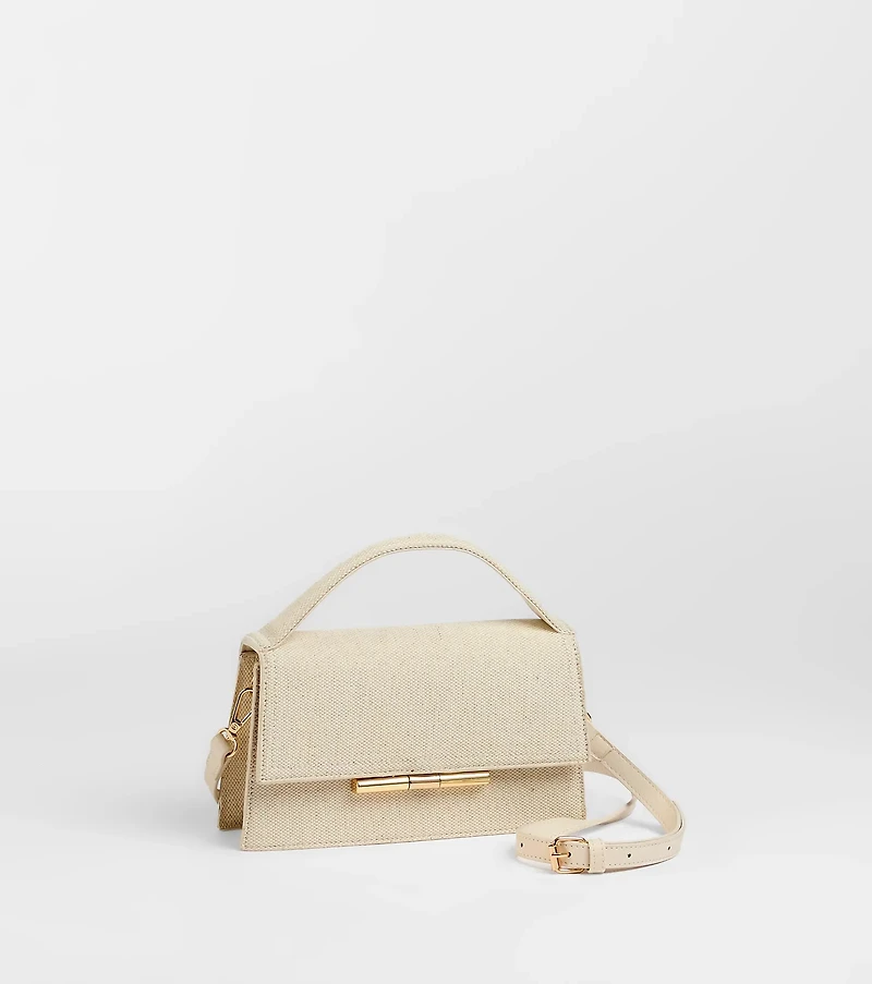 Carry On Top Handle Linen Bag