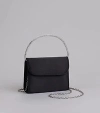 Stylish Endeavor Rhinestone Top Handle Handbag