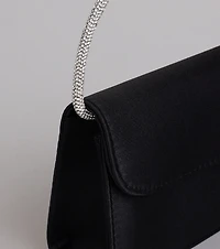 Stylish Endeavor Rhinestone Top Handle Handbag