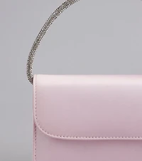 Stylish Endeavor Rhinestone Top Handle Handbag