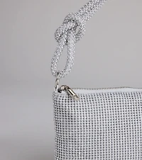 Glow Up Tonight Rhinestone Shoulder Bag