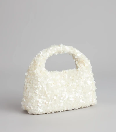 All That Glitters Sequin Handbag