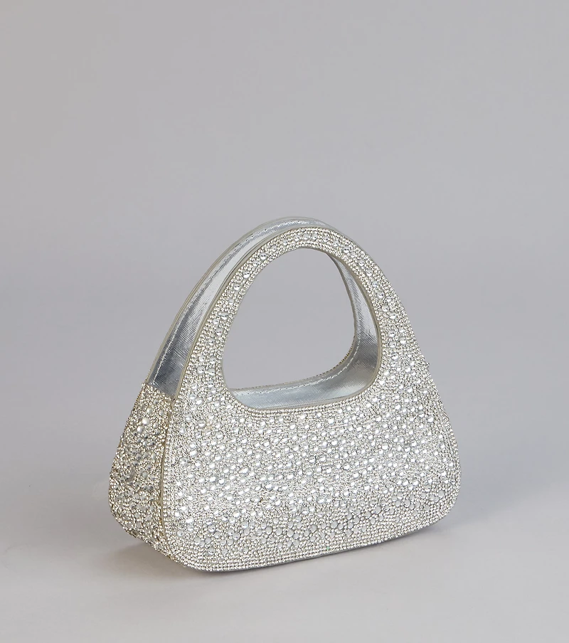 Shine Supply Rhinestone Tote Bag